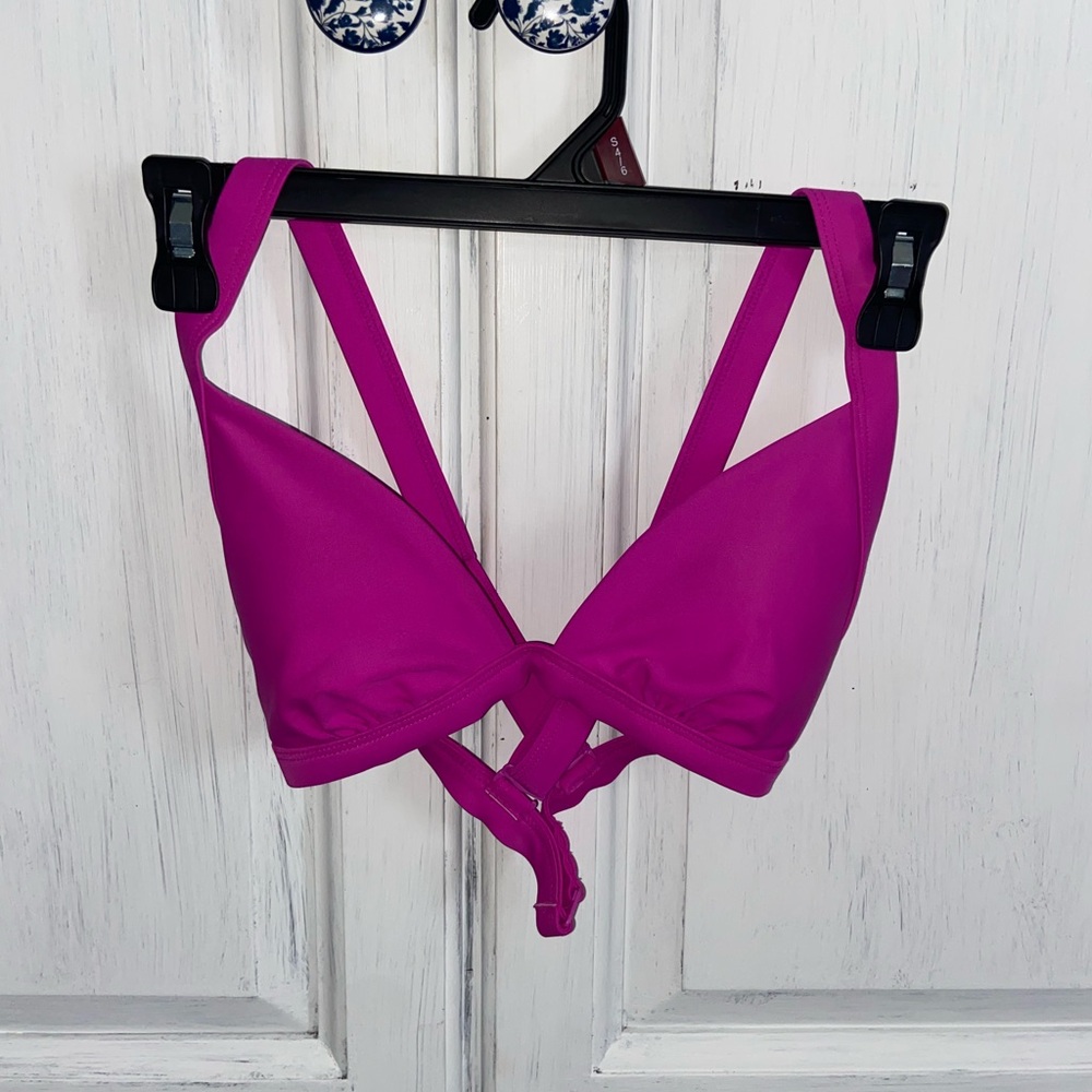 Xhilaration Bright Pink Bikini Top